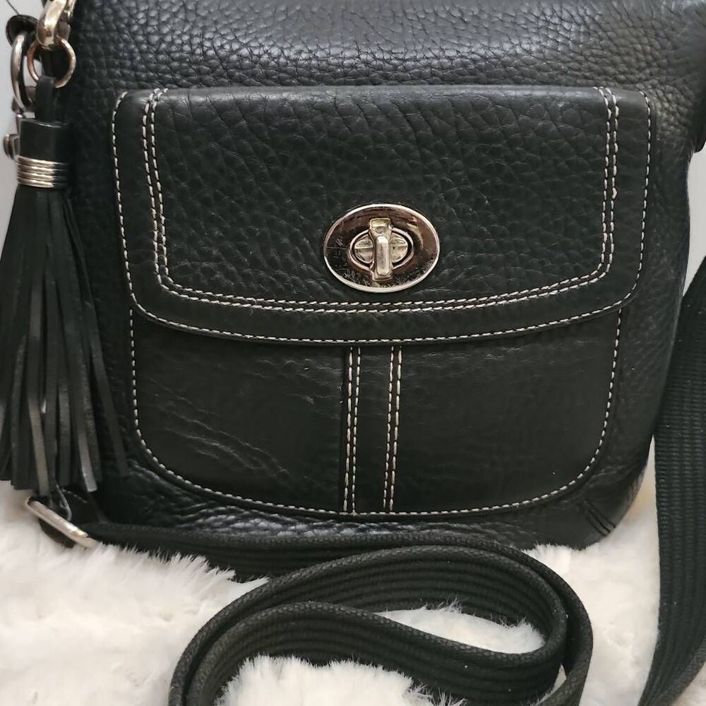 Coach Hamilton Swingpack crossbody bag with added tassel zipper pull - Picture 4 of 10